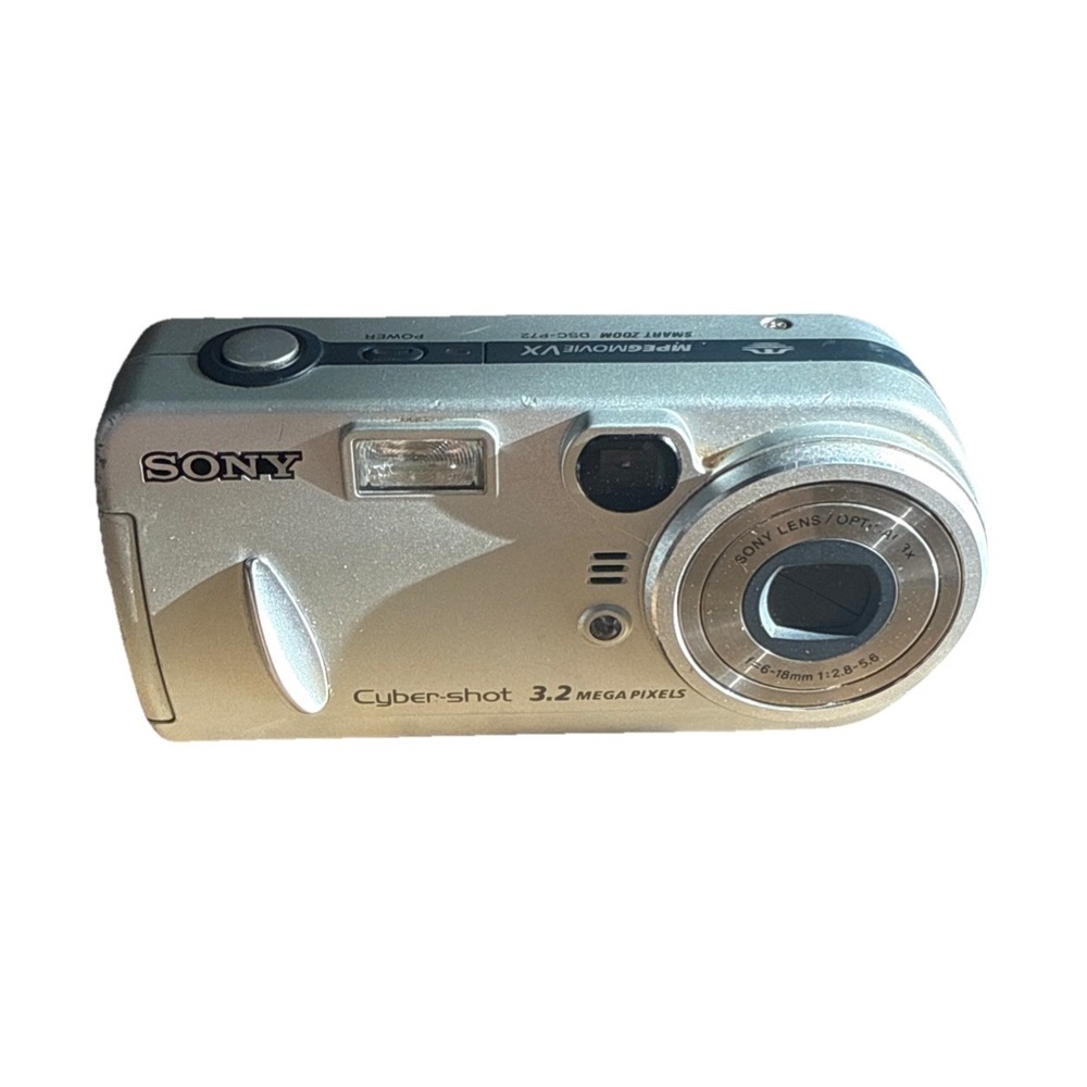 Sony Cybershot DSC-P72 - 3MP Digital Camera - Y2K - Tested